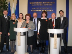 22 November 2012 The National Assembly delegation in visit to the Ministry of Defence of the Republic of Bulgaria